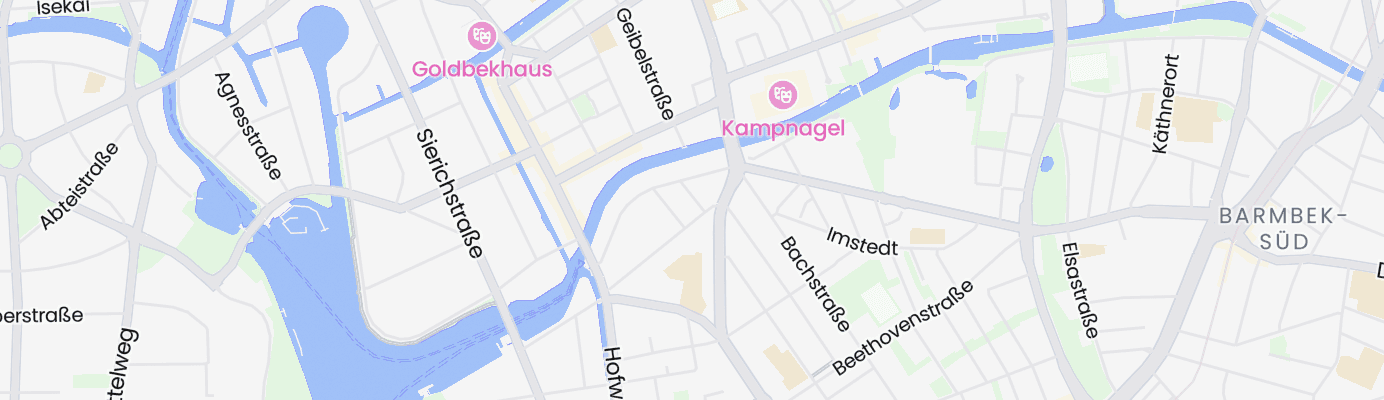 Map showing the approximate location