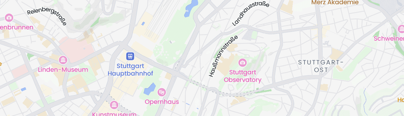 Karte mit dem ungefähren Standort