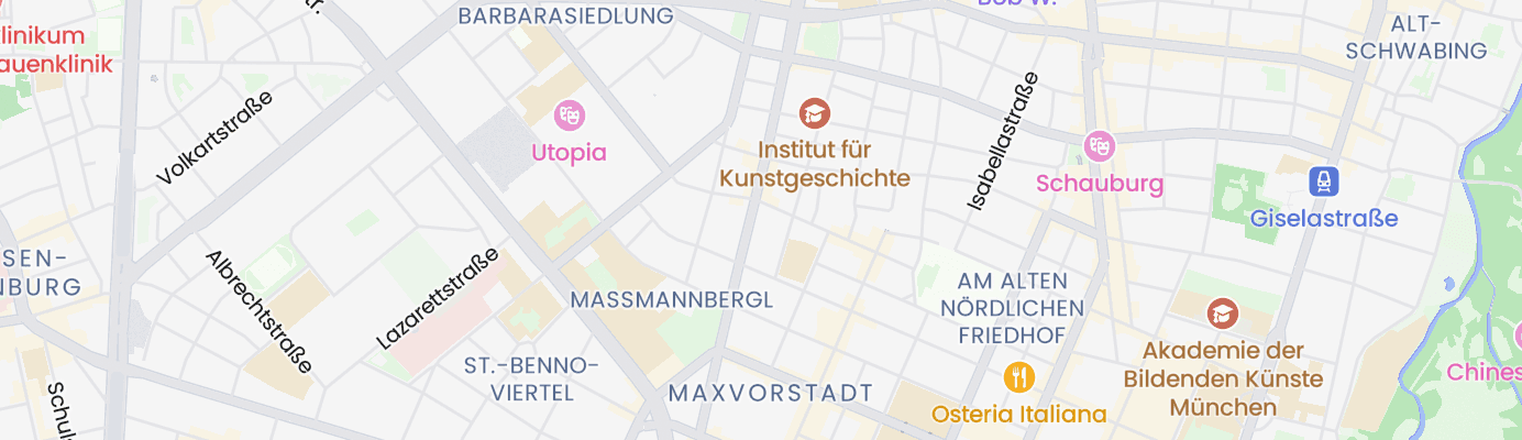 Karte mit dem ungefähren Standort