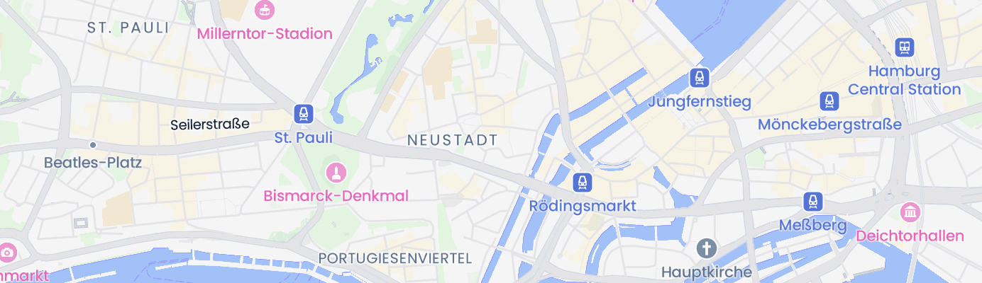 Karte mit dem ungefähren Standort