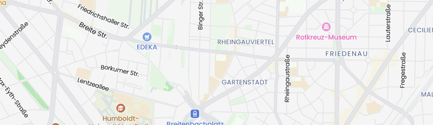 Karte mit dem ungefähren Standort