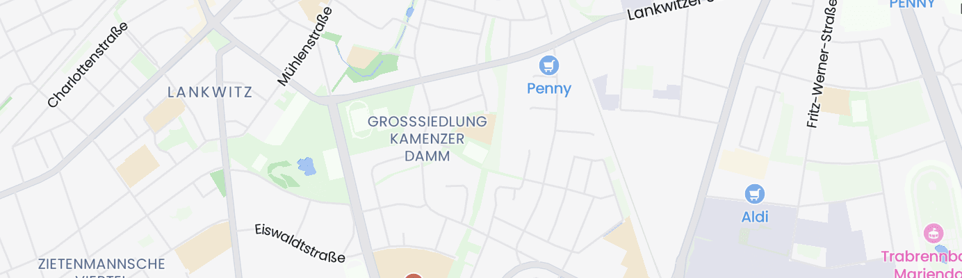 Karte mit dem ungefähren Standort