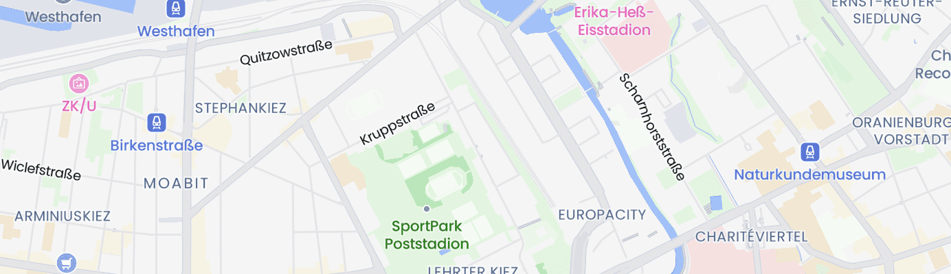 Karte mit dem ungefähren Standort