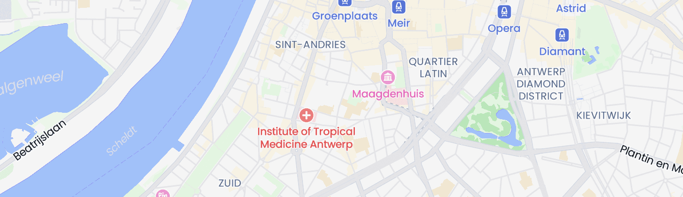 Karte mit dem ungefähren Standort