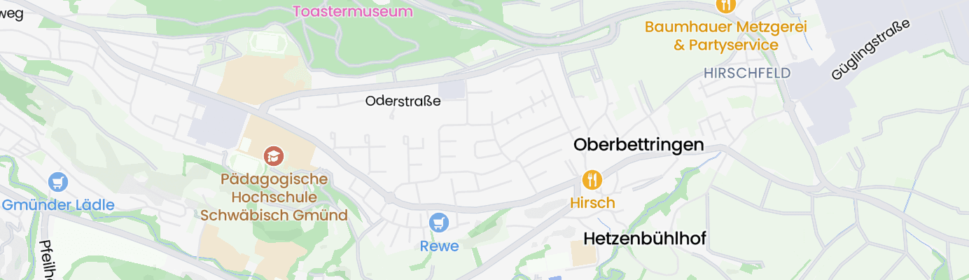 Karte mit dem ungefähren Standort