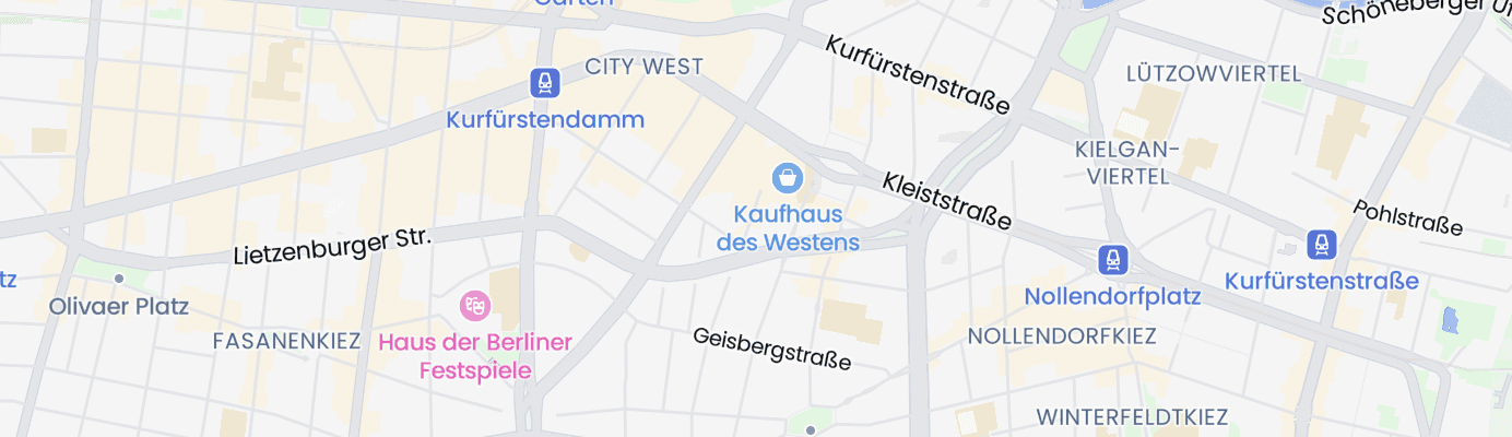 Karte mit dem ungefähren Standort