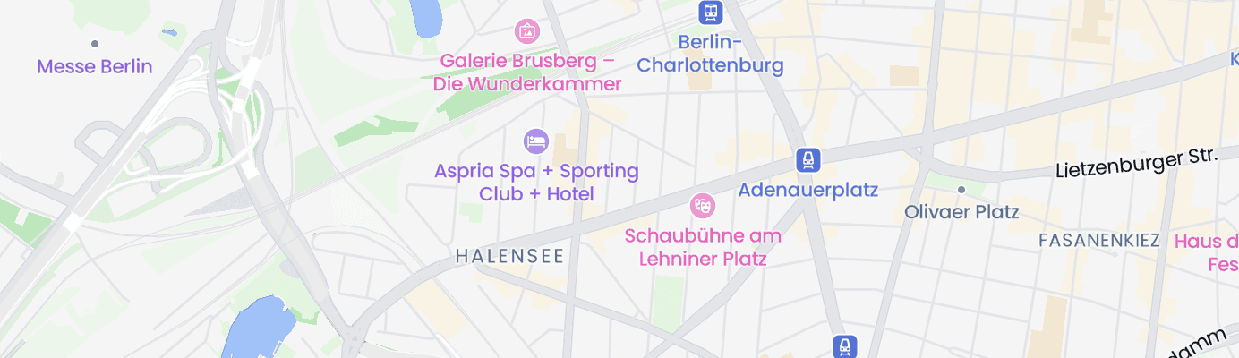Karte mit dem ungefähren Standort