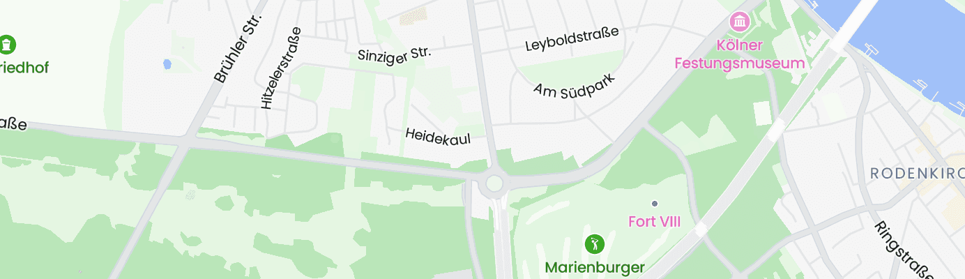 Karte mit dem ungefähren Standort