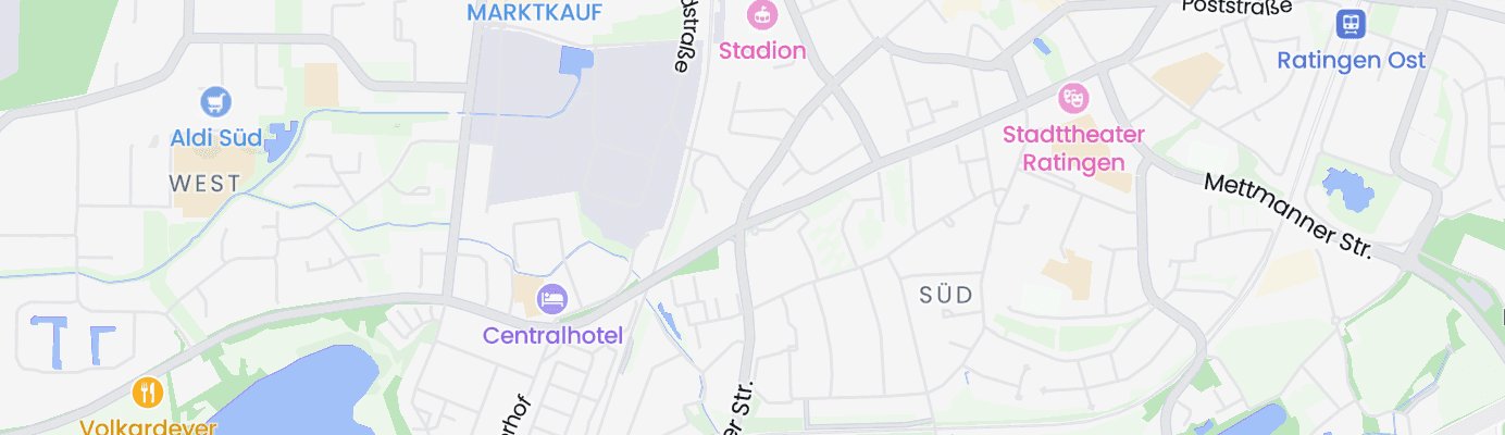 Karte mit dem ungefähren Standort