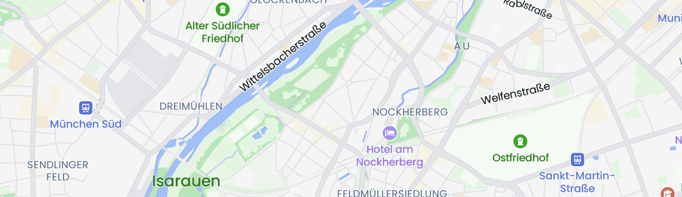 Karte mit dem ungefähren Standort