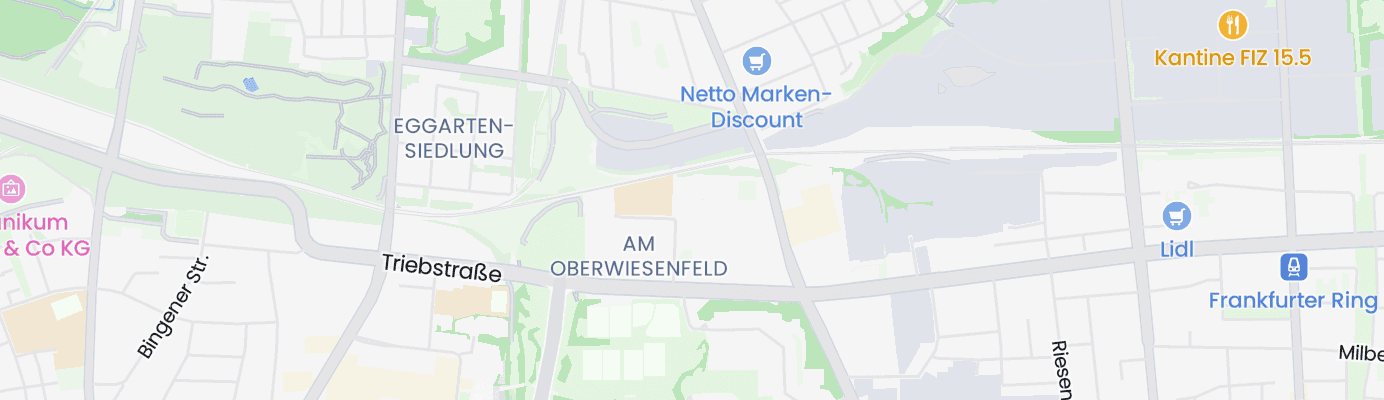 Karte mit dem ungefähren Standort