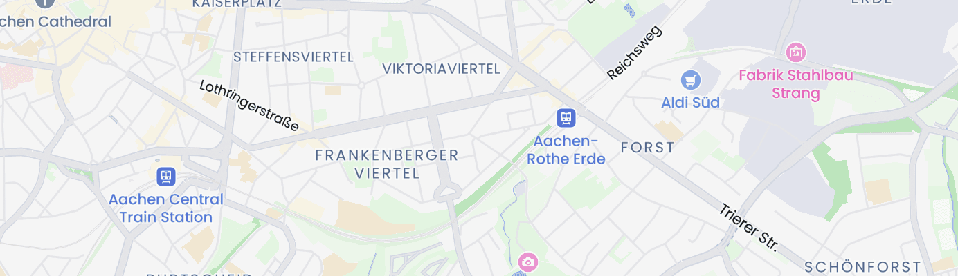 Karte mit dem ungefähren Standort