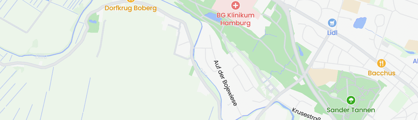 Karte mit dem ungefähren Standort