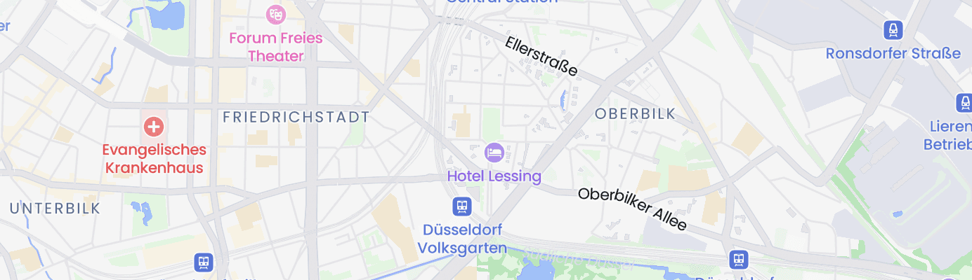 Karte mit dem ungefähren Standort