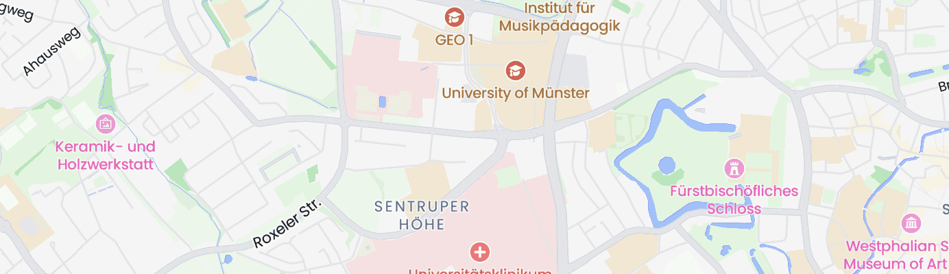 Karte mit dem ungefähren Standort