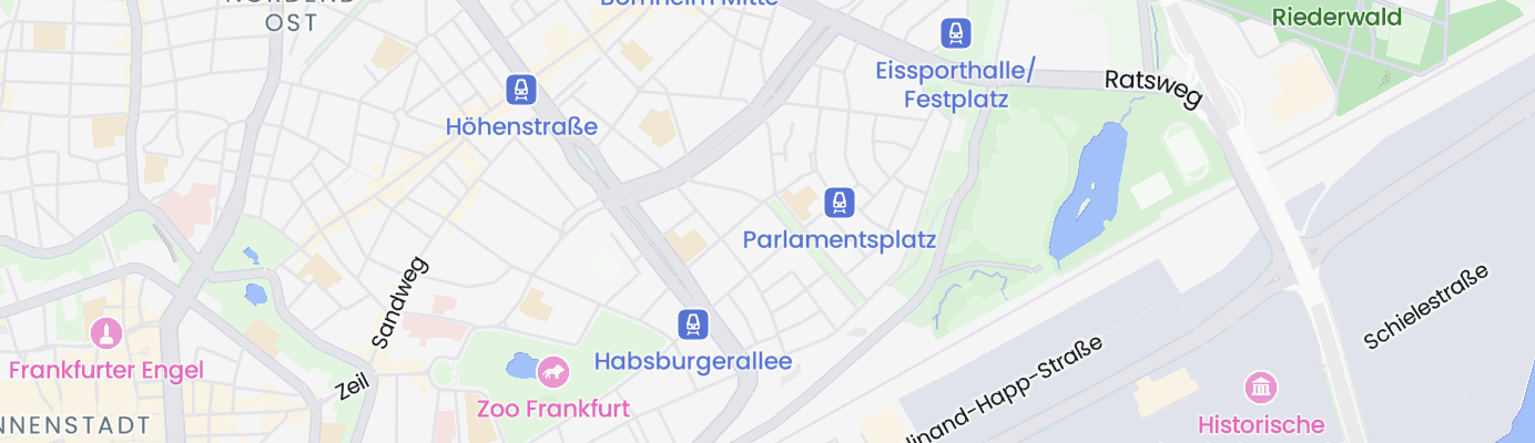 Karte mit dem ungefähren Standort