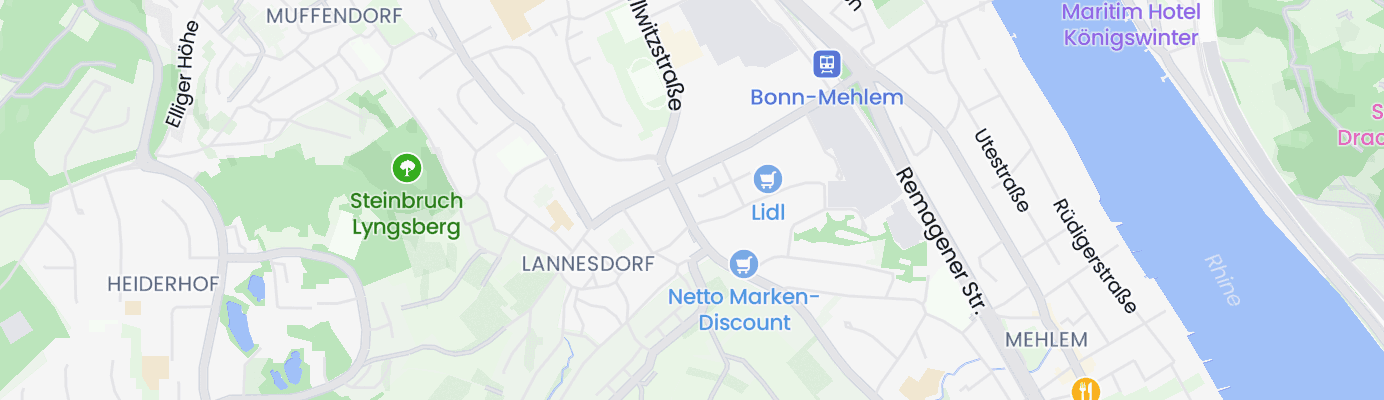 Map showing the approximate location