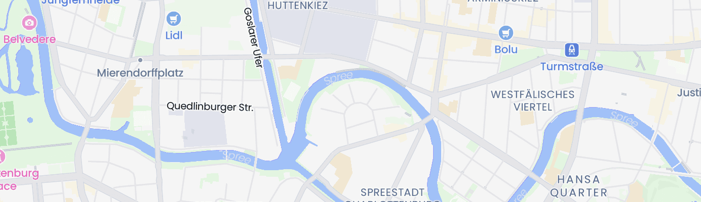 Karte mit dem ungefähren Standort