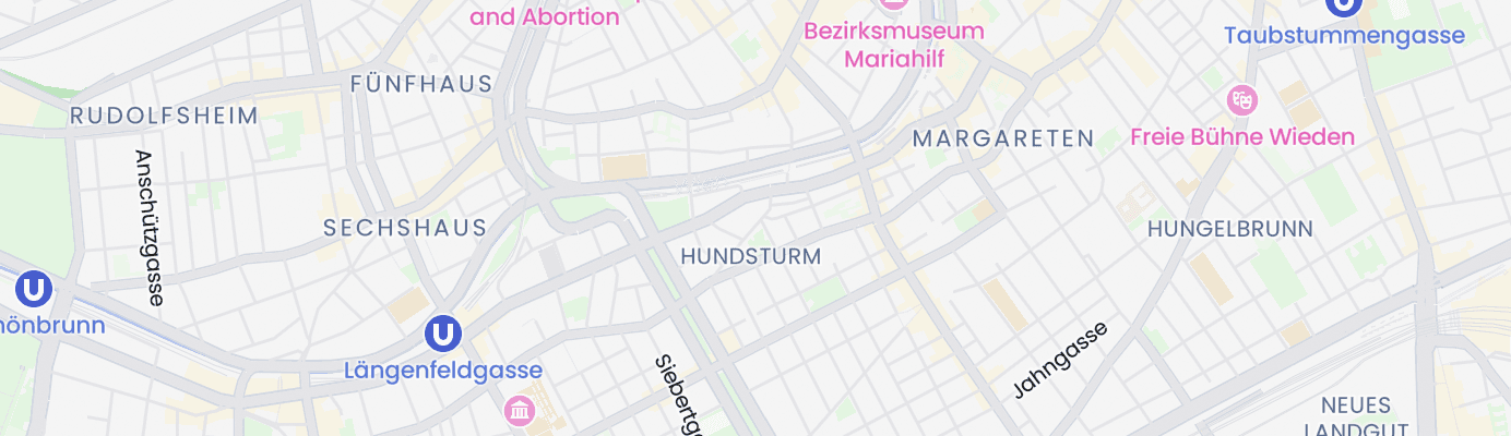 Karte mit dem ungefähren Standort