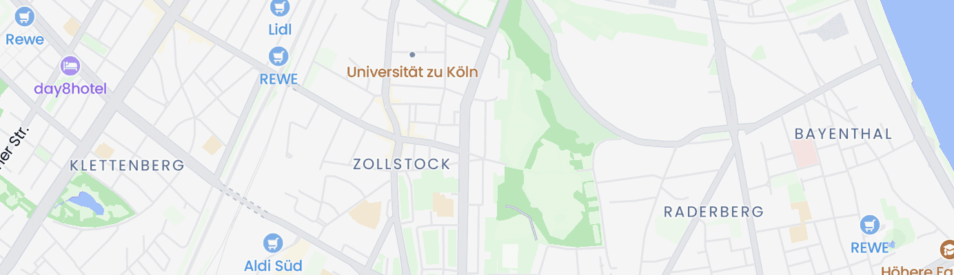 Karte mit dem ungefähren Standort