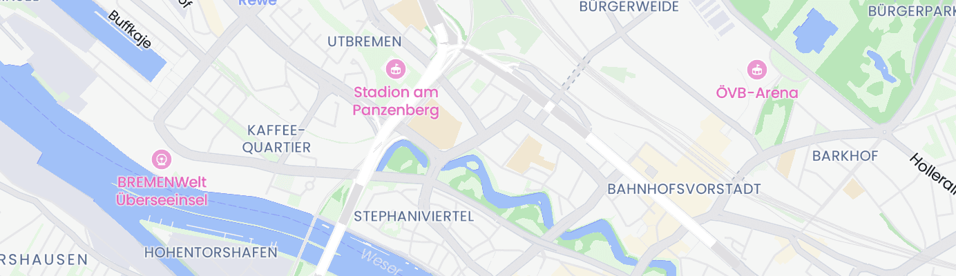 Karte mit dem ungefähren Standort