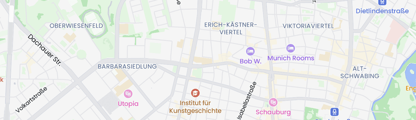 Karte mit dem ungefähren Standort