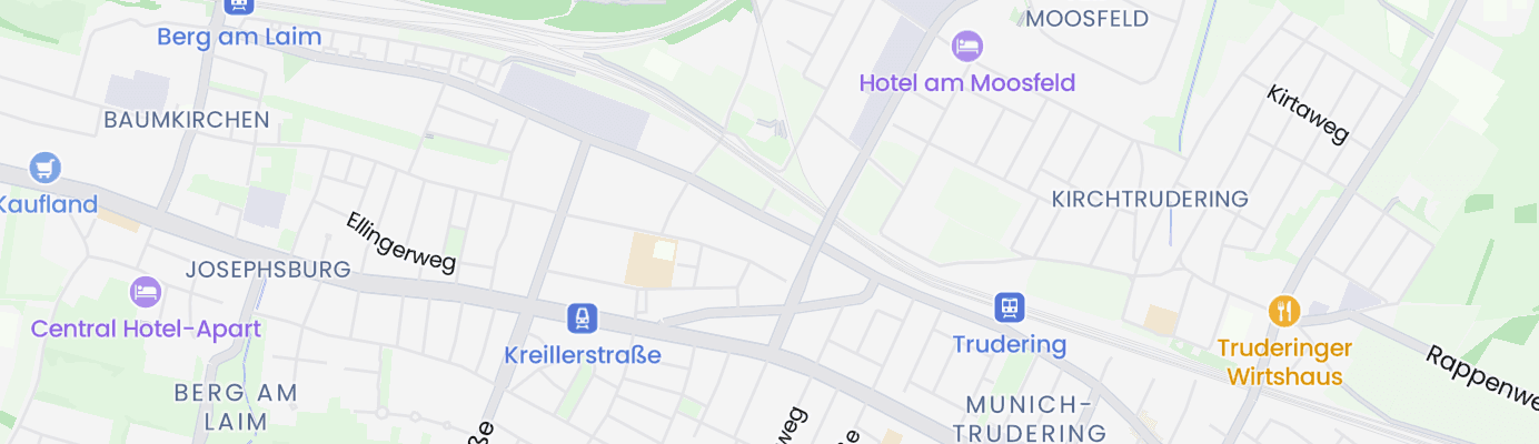 Karte mit dem ungefähren Standort