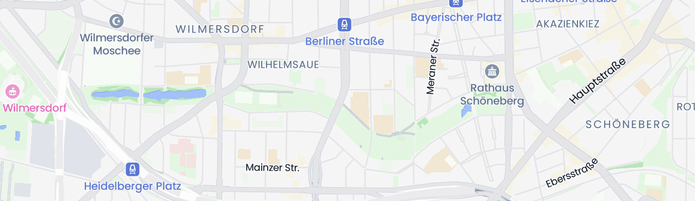Karte mit dem ungefähren Standort