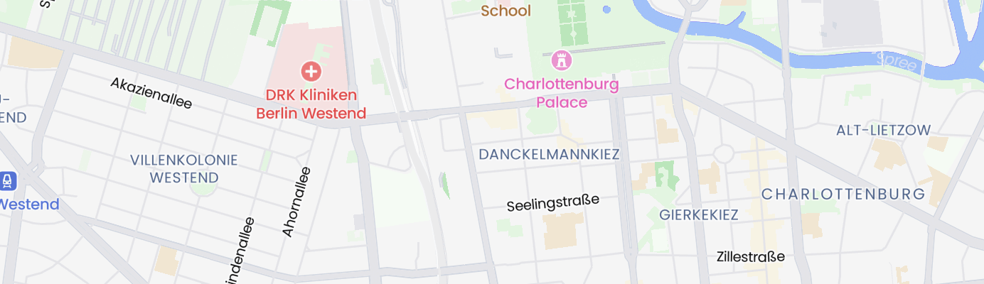 Karte mit dem ungefähren Standort