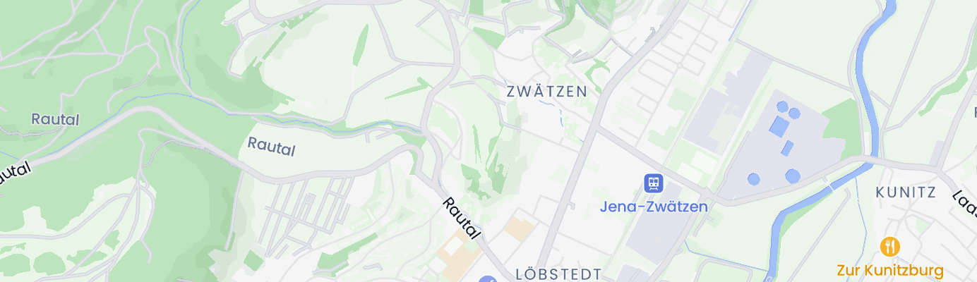 Karte mit dem ungefähren Standort