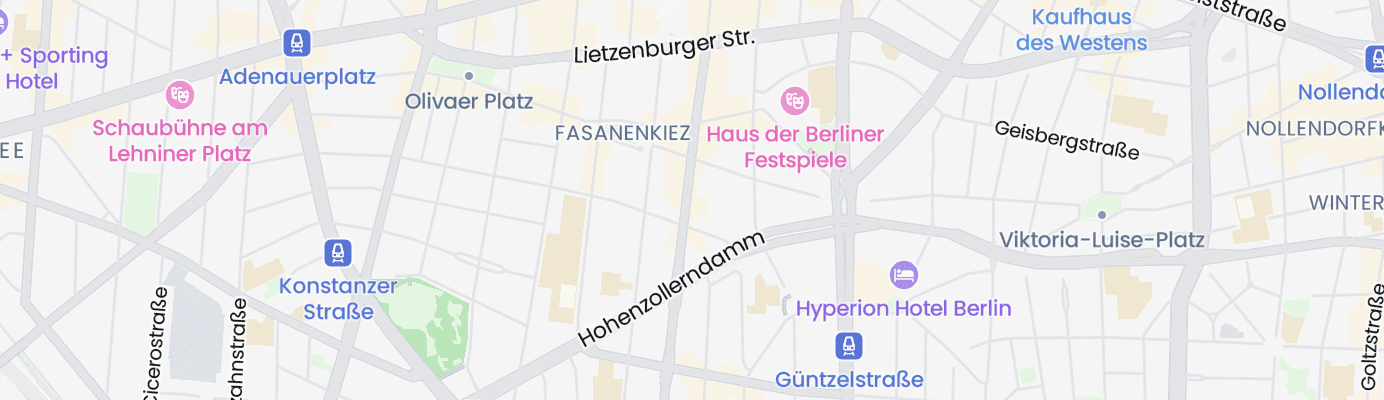 Karte mit dem ungefähren Standort