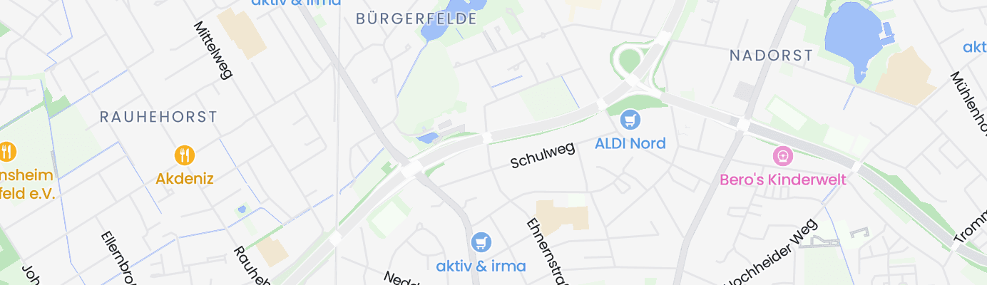 Karte mit dem ungefähren Standort