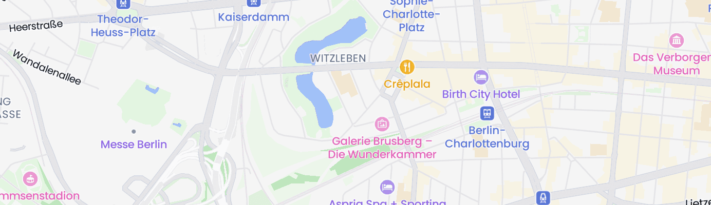 Karte mit dem ungefähren Standort