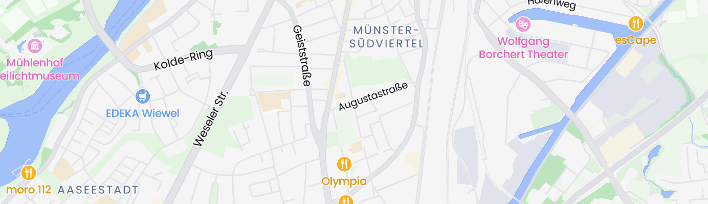 Karte mit dem ungefähren Standort