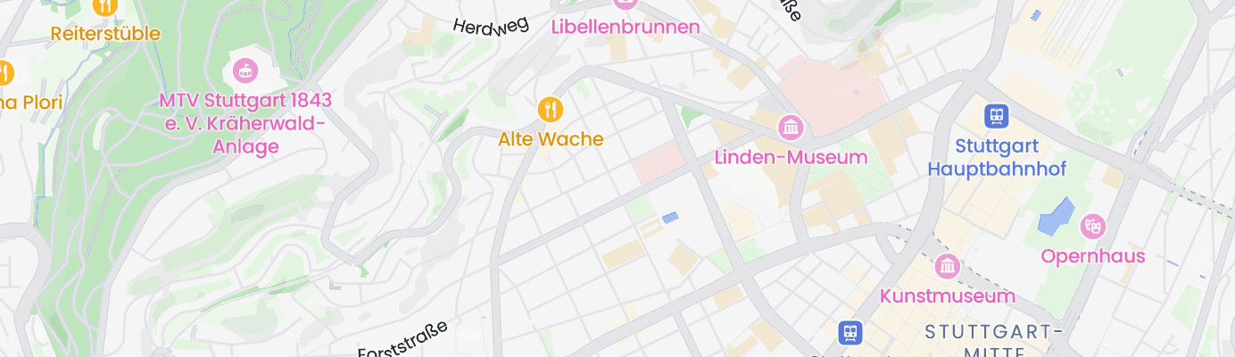 Karte mit dem ungefähren Standort