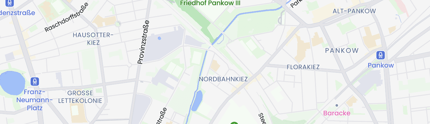 Karte mit dem ungefähren Standort