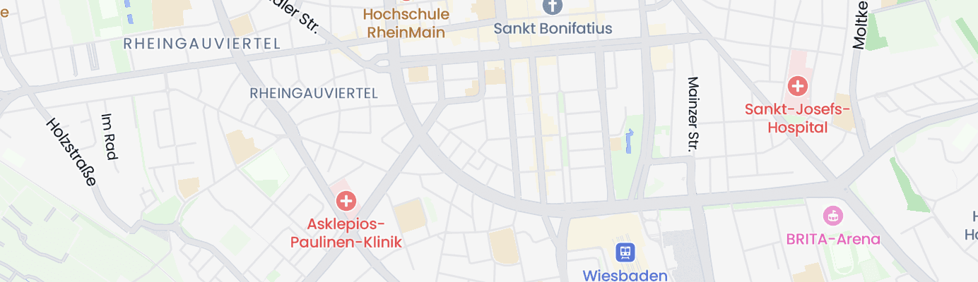 Karte mit dem ungefähren Standort