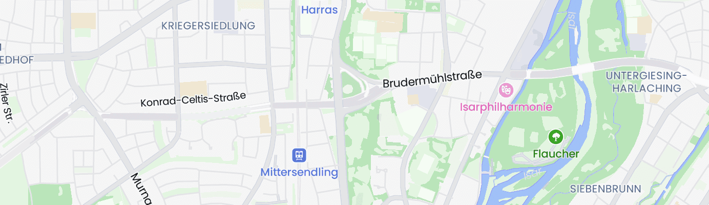 Karte mit dem ungefähren Standort
