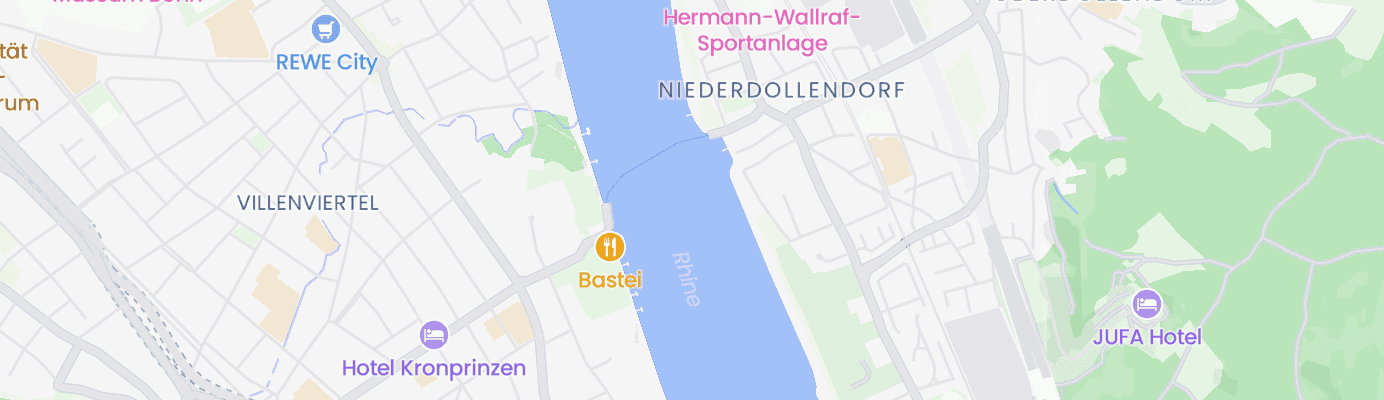 Karte mit dem ungefähren Standort
