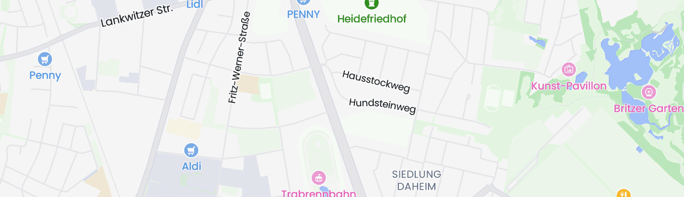 Karte mit dem ungefähren Standort