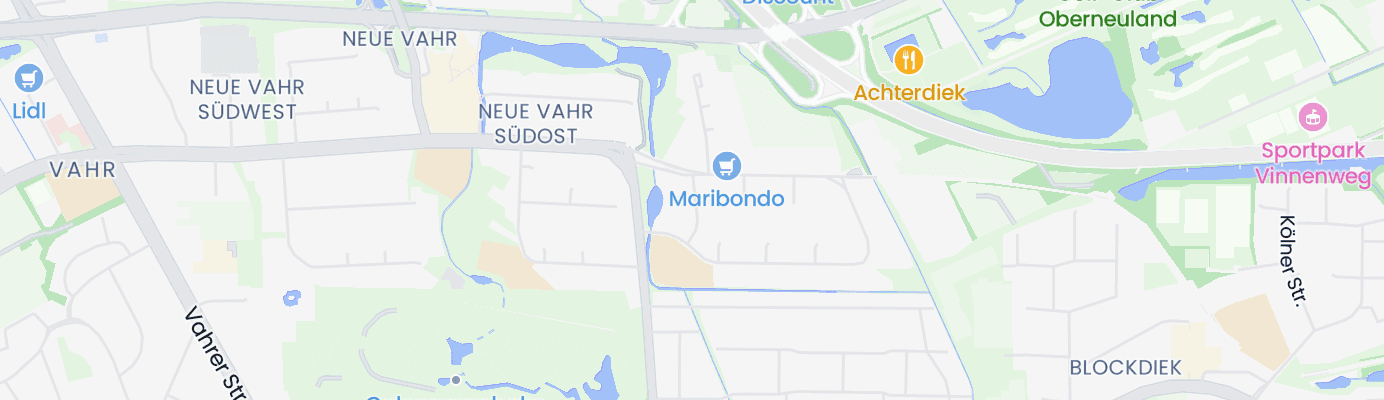 Karte mit dem ungefähren Standort
