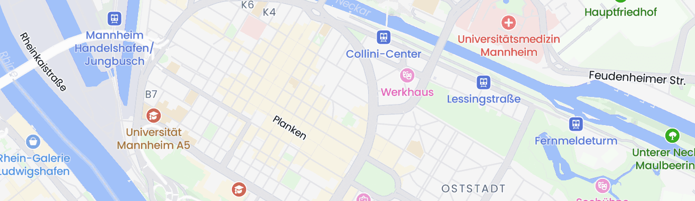 Karte mit dem ungefähren Standort
