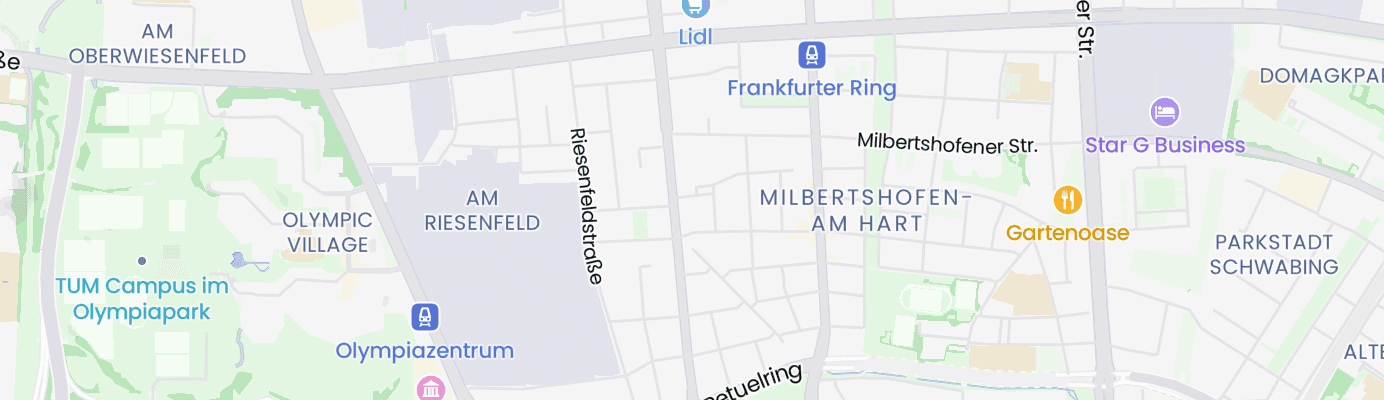 Karte mit dem ungefähren Standort