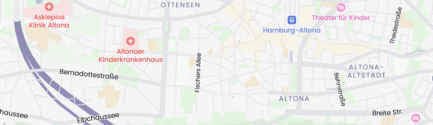 Karte mit dem ungefähren Standort