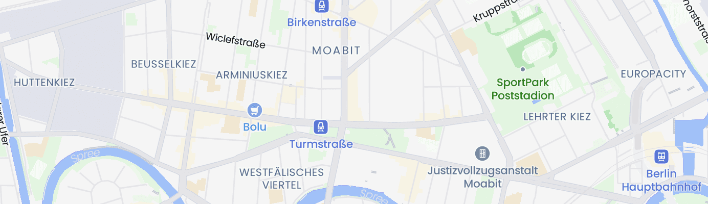 Karte mit dem ungefähren Standort