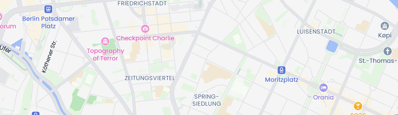 Karte mit dem ungefähren Standort