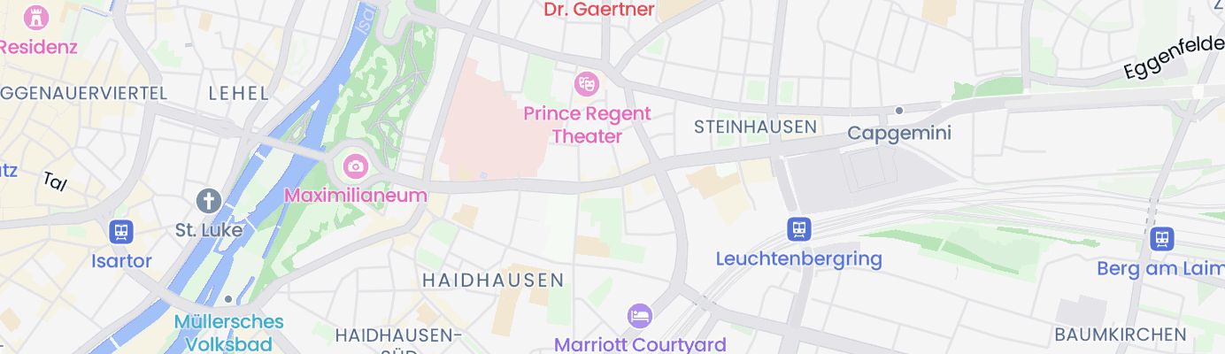 Karte mit dem ungefähren Standort