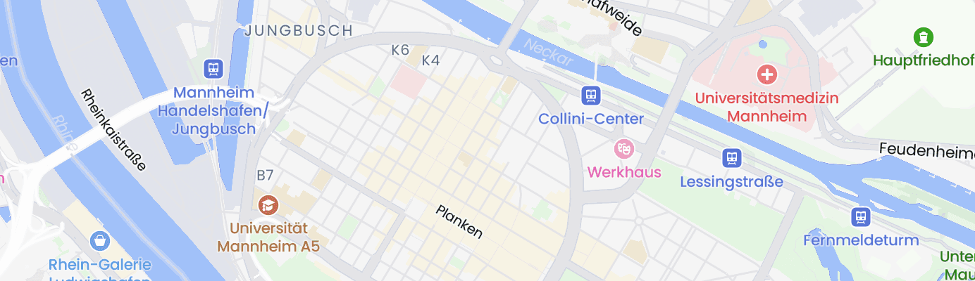 Karte mit dem ungefähren Standort