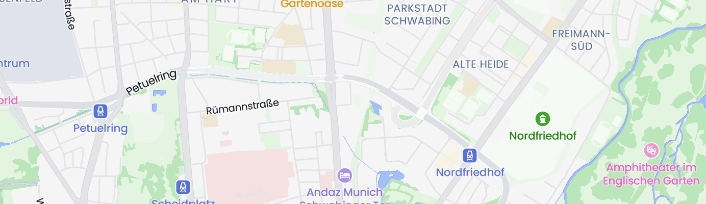 Karte mit dem ungefähren Standort