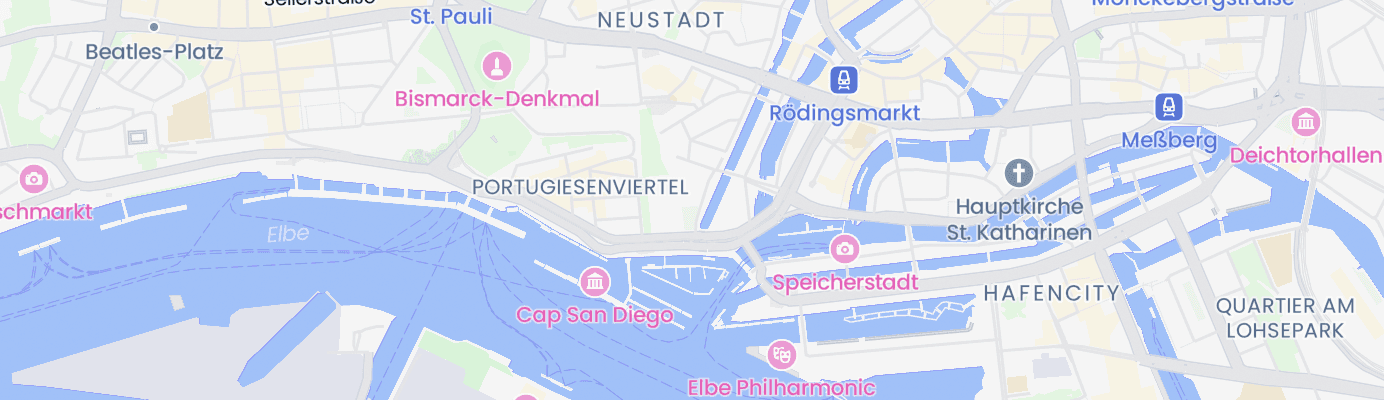Karte mit dem ungefähren Standort